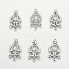 Alloy Teardrop Chandelier Component Links EA9733Y-1