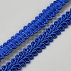 25M Polyester Braided Lace Trim OCOR-WH0082-300C-2