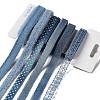 18 Yards 6 Styles Polyester Ribbon SRIB-C001-F01-1