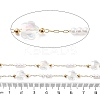 Ion Plating(IP) 304 Stainless Steel Handmade Beaded Chain CHS-K019-01G-01-2