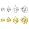 4Pcs 4 Styles 304 Stainless Steel Pendants STAS-YW0003-42G-2