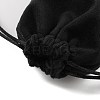 Velvet Jewelry Drawstring Storage Pouches ABAG-P013-02B-01-3