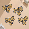 8Pcs Rhinestones Sew on/Iron on Patches DIY-GF0014-05-7