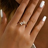 Flower Design Ladies Ring for Daily Wear EU5480-5-3