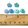 48Pcs 6 Styles DIY Food Grade Silicone & Polymer Clay Beads Jewelry Making Finding Kit DIY-FS0005-83B-5