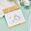 10Pcs 2 Styles Ion Plating(IP) Brass Pendants KK-BBC0017-22-6