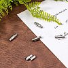Smooth 304 Stainless Steel Locking Tube Magnetic Clasps STAS-UN0002-31P-6