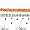 Electroplate Transparent Glass Beads Strands LS-EGLA-A035-T4mm-L05-4