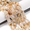 Natural Citrine(Heated) Beads Strands G-G146-A10-02-2