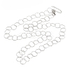 Non-Tarnish 304 Stainless Steel Necklaces STAS-D084-26P-1
