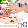4Pcs 2 Styles 2 Colors Resin Imitation Shell Color Palette DIY-NB0013-56-5