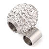 304 Stainless Steel Magnetic Clasps with Glue-in Ends RB-E402-1-3