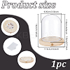 Glass Dome Cover AJEW-WH0752-088B-2