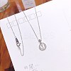 925 Sterling Silver Pendant Necklaces NJEW-BB34928-P-2