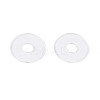 50Pcs Transparent PVC Insulating Gaskets PVC-T006-7mm-01-3