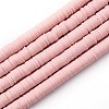 Handmade Polymer Clay Beads Strands CLAY-R089-8mm-Q087-1