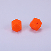 Hexagonal Silicone Beads SI-JX0020A-08-1