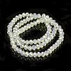 Electroplate Glass Beads Strands EGLA-A034-J6mm-T05-2