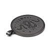 304 Stainless Steel Pendants X-STAS-P321-01EB-3
