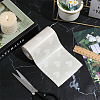 PVC Waterproof Self-adhesive Lace Flower Stickers for Glass Window Decoration DIY-WH20002-636B-3