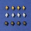 12 Sets 3 Colors Brass Magnetic Clasps KK-FS0001-55B-9