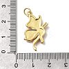 October Breast Cancer Pink Awareness Ribbon Brass Enamel Pendants LS-KK-S517-04D-D-3