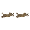 Alloy Kitten Cabochons LS-PALLOY-WH0072-73C-AB-1