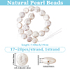1 Strand Natural Keshi Pearl Beads Strands PEAR-LT0001-19-2