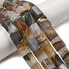 Natural Agate Beads Strands G-F820-H01-01-1