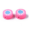 Handmade Polymer Clay Beads CLAY-N008-037H-3
