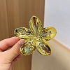 Flower Plastic Claw Hair Clips PW-WG12466-02-1