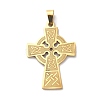 201 Stainless Steel Pendants STAS-C062-10G-1