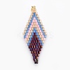MIYUKI & TOHO Handmade Japanese Seed Beads Links SEED-E004-B20-1