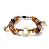 Glass Brainded Bead Bracelets LS-BJEW-L701-01-4