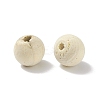 (Defective Closeout Sale: Spotted) Unfinished Natural Wood Beads LS-WOOD-XCP0001-57-2