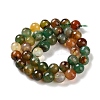 Natural Agate Beads Strands G-M437-B01-01B-3