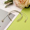Adjustable Braided Polyester Cord Bracelet Making AJEW-JB00760-01-4