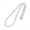 304 Stainless Steel Curb Chain/Twisted Chain Necklaces STAS-F143-16P-1