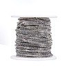 304 Stainless Steel Curb Chains CHS-P002-08P-0.6MM-2