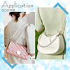   2Pcs Resin Imitation Pearl Bead Bag Straps FIND-PH0008-23A-2