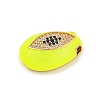 Rack Plating Brass Micro Pave Cubic Zirconia Pendants KK-P277-28G-06-2