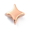 Ion Plating(IP) 304 Stainless Steel Slide Charms STAS-I190-27RG-2