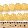 Natural Topaz Jade Beads Strands G-F818-A02-14mm-01-5