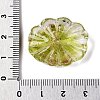 Luminous Handmade Gold Sand Lampwork Beads FOIL-T006-04E-2