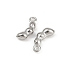 Vegetables 304 Stainless Steel Charms STAS-G356-06P-02-2