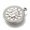 Anti-Tarnish 304 Stainless Steel Charms STAS-P371-105P-2