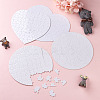 Paper Heat Press Thermal Transfer Crafts Puzzle AJEW-TA0001-20-6