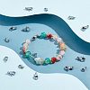 50Pcs 5 Style Stainless Steel Lobster Claw Clasps STAS-UN0029-87-5