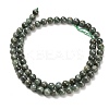 Natural Green Kyanite Beads Strands G-H335-B02-6mm-AB-3