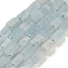 Natural Aquamarine Beads Strands G-M403-B22-2